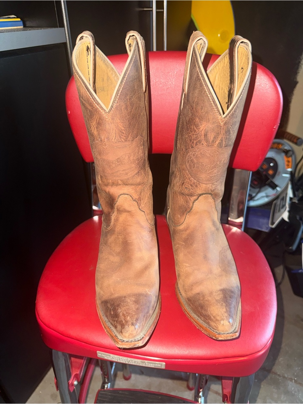 Nocona women’s Brown Leather Western Cowboy Boots